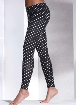 Zweierpack Leggings mit Gummibund