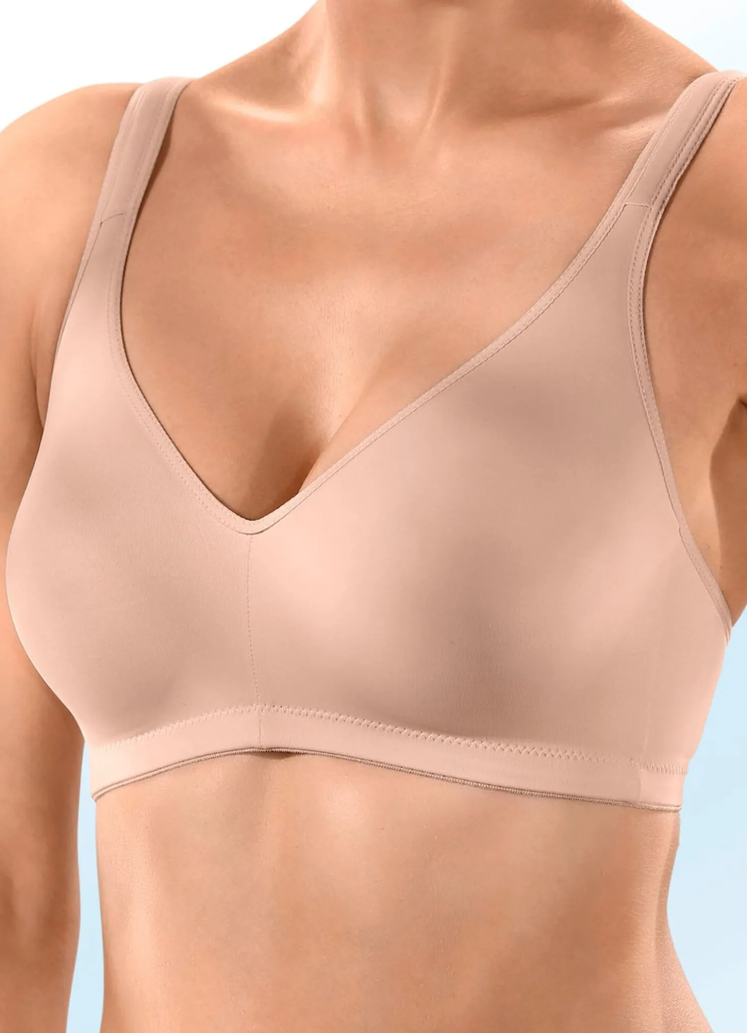 Zweierpack Naturana BH mit Microfaser