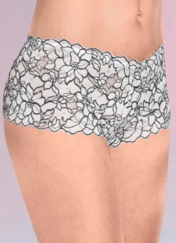 Zweierpack Pants aus elastischer Spitze