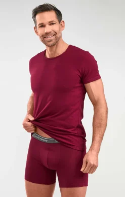 Zweierpack Shirts mit Rundhalsausschnitt